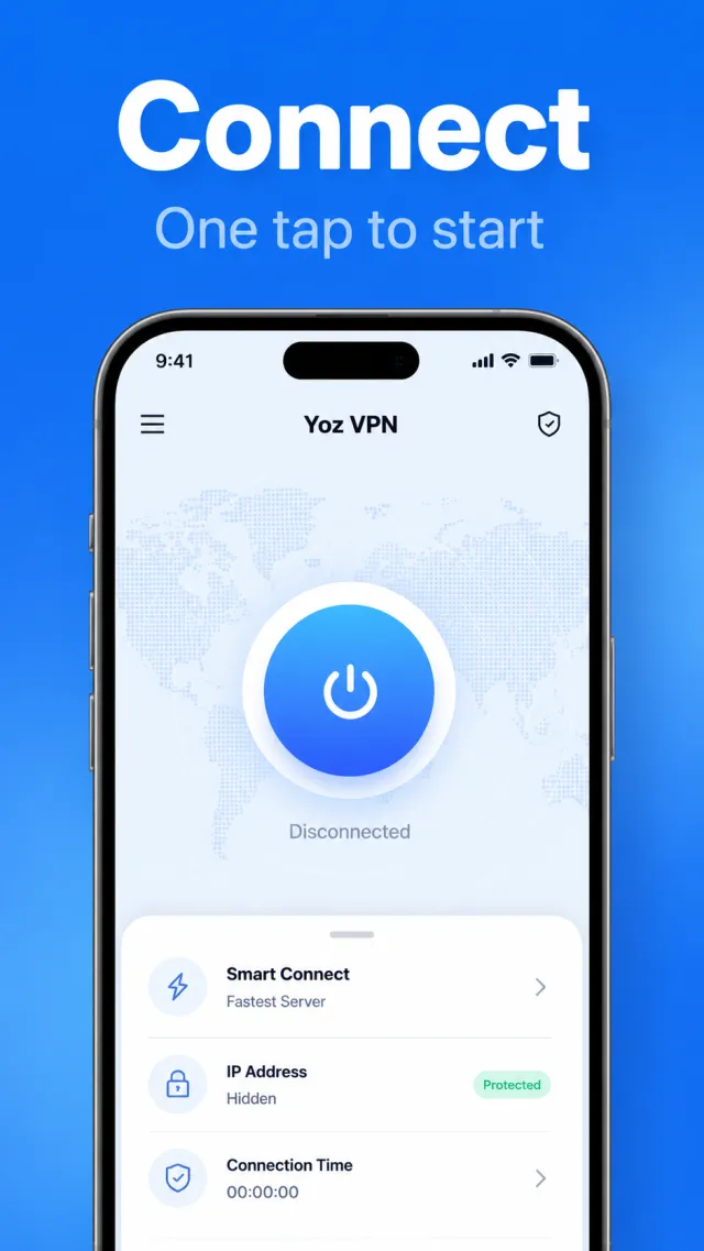 Yoz VPN: Secure Connection - Screen 1