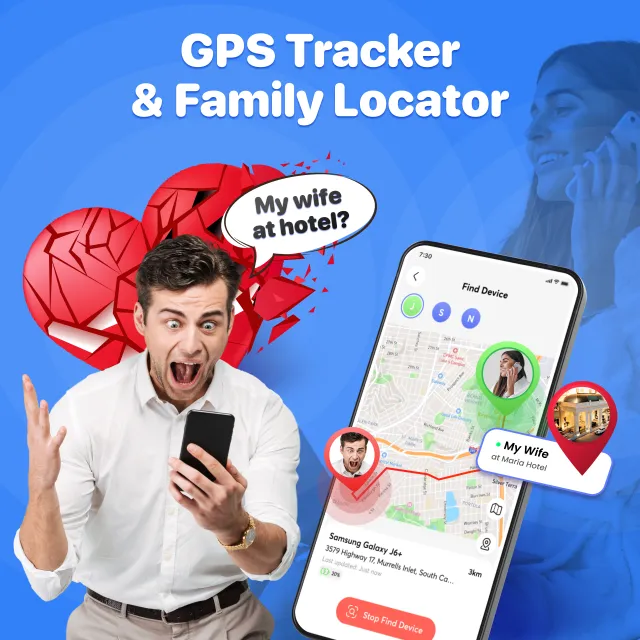 Phone Tracker & GPS Location - Screen 1