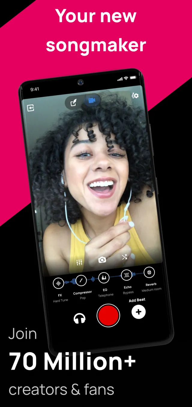 Voloco: Auto Vocal Tune Studio - Screen 2