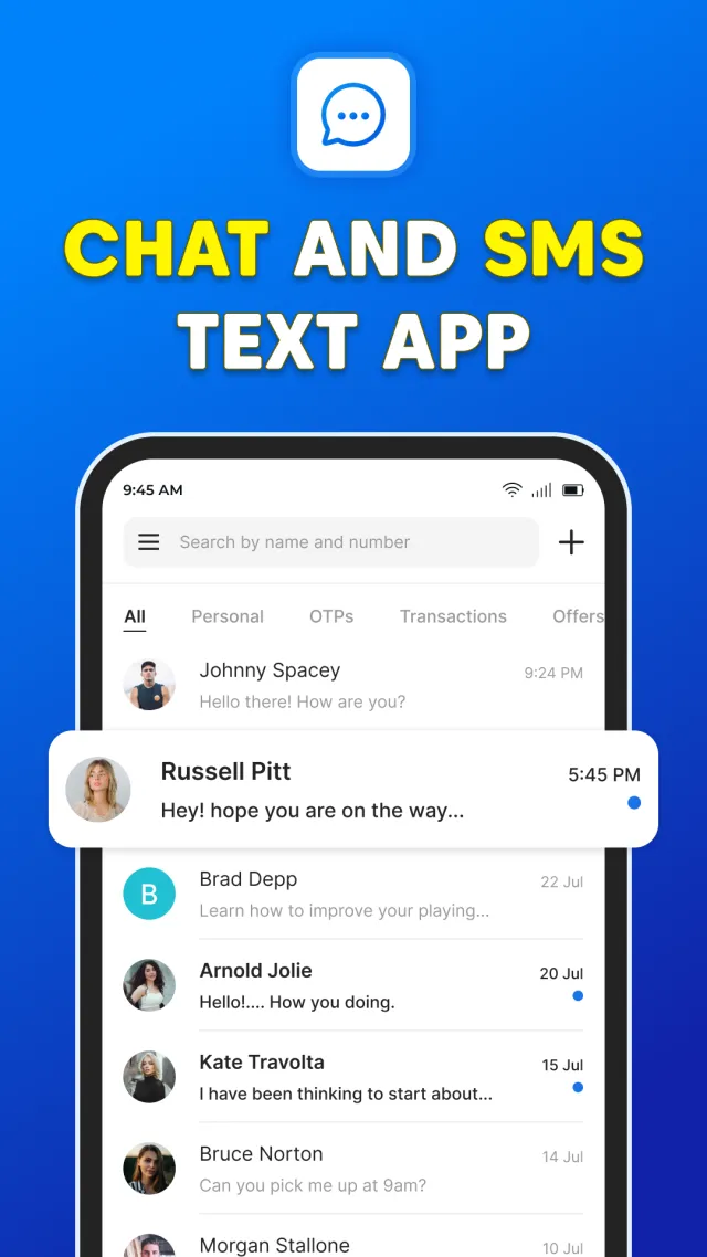 Messages: SMS Text Messenger - Screen 2