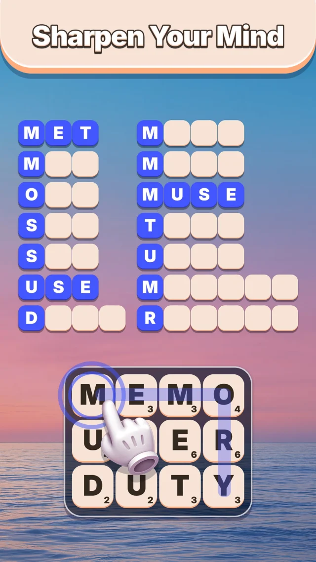 Word Tiles - Relaxing Puzzle - Screen 3