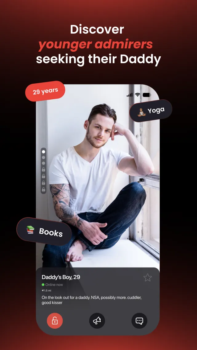 Daddyhunt - Gay Dating & Chat - Screen 3