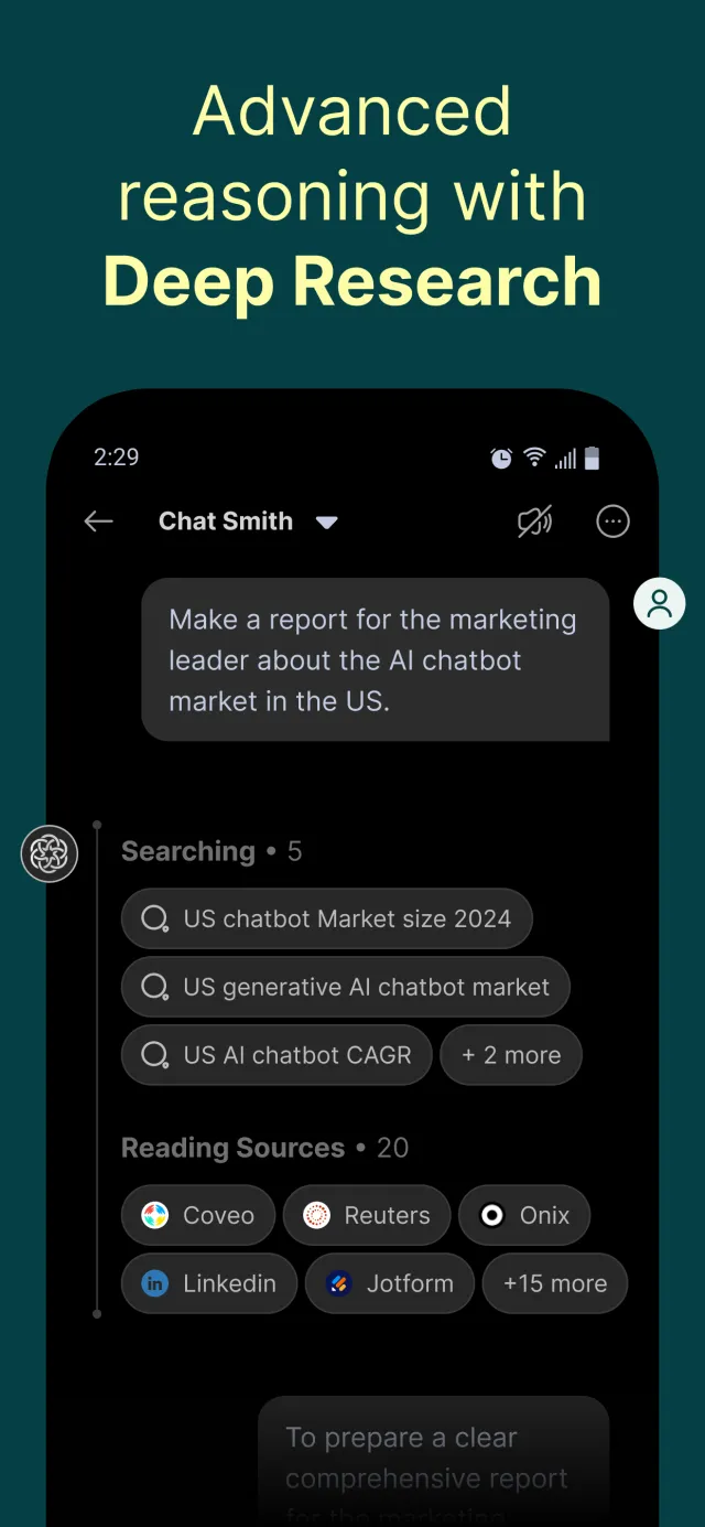 Chat Smith: AI Chatbot & Agent - Screen 4