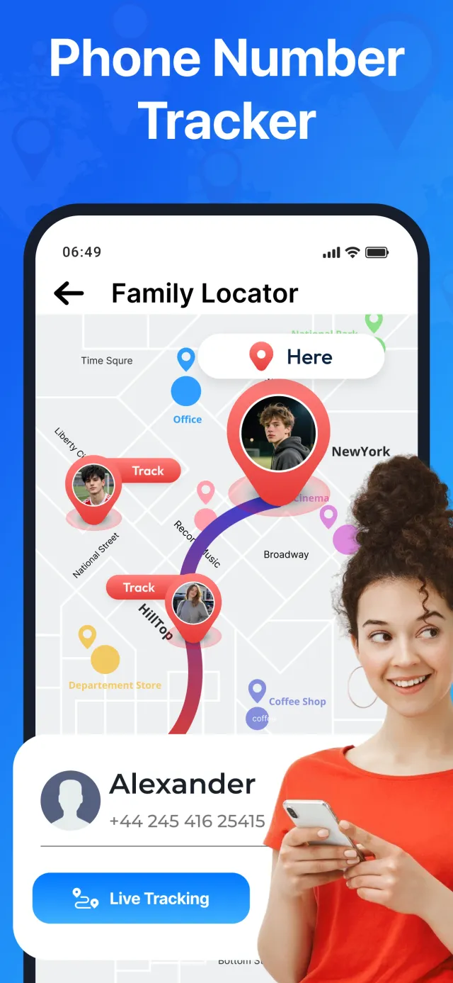 Mobile Number Locator& Tracker - Screen 3