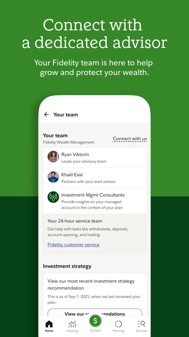 Fidelity Investments - Screen 2