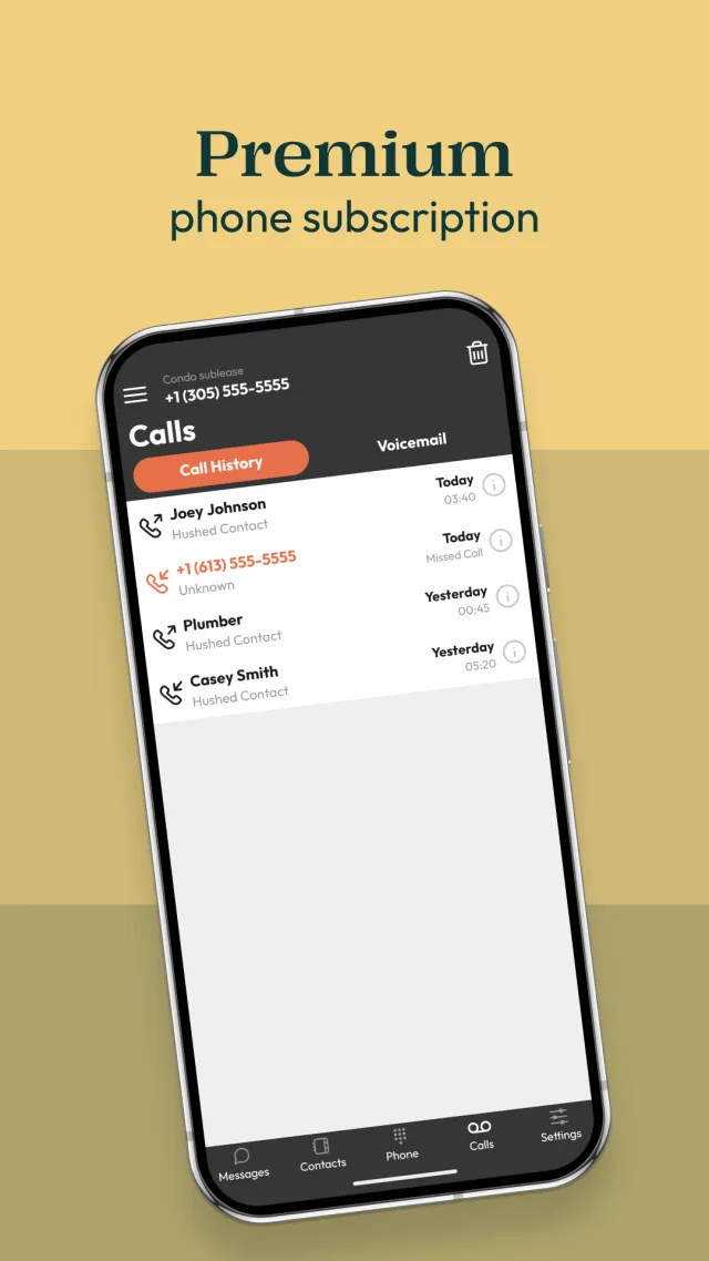 Hushed: US Second Phone Number - Screen 7