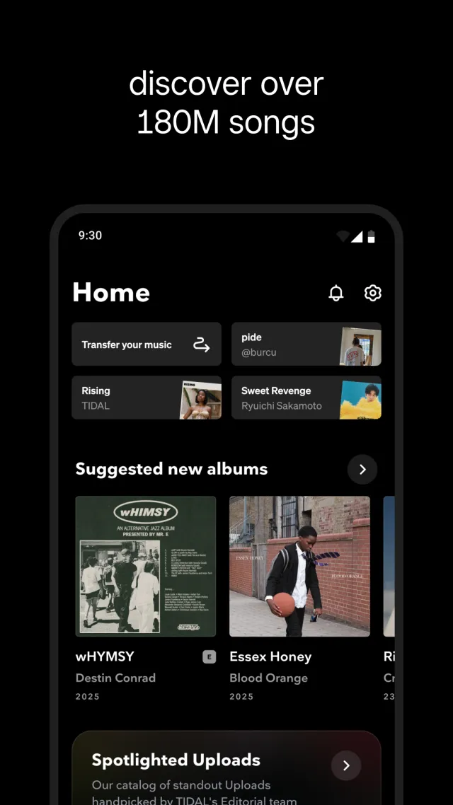 TIDAL Music: HiFi sound - Screen 4