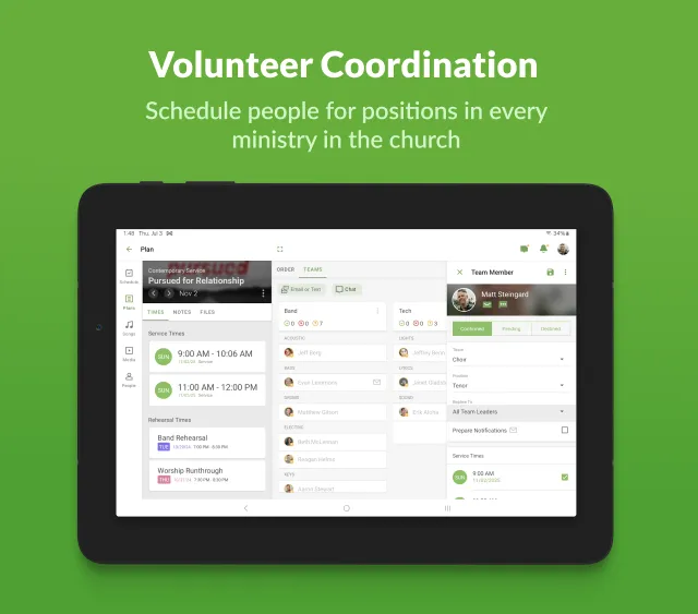 Planning Center Services - Screen 8