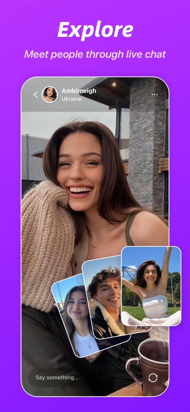 Naughty Random Live Video Chat - Screen 1