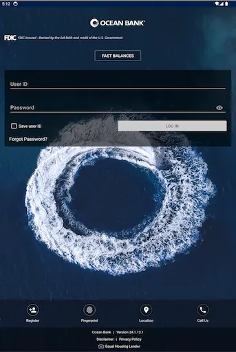 Ocean Bank Mobile Banking - Screen 4