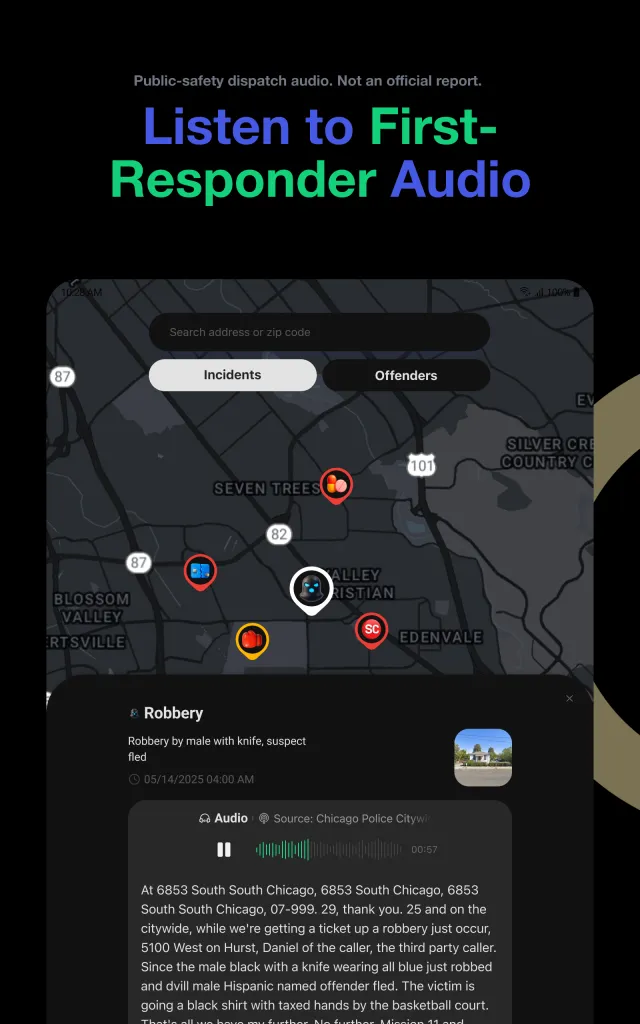 CrimeRadar: Dispatch Alerts - Screen 6