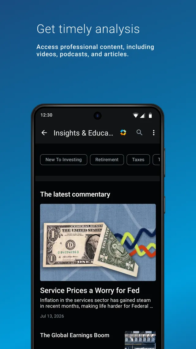 Schwab Mobile - Screen 6