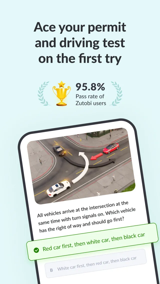 Zutobi: Permit & Driving Prep - Screen 1