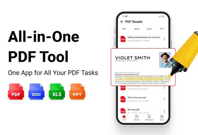 PDF Reader, All PDF Viewer - Screen 1