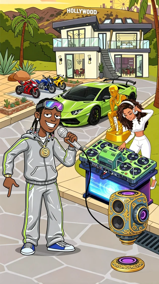 Rap Star:Idle Clicker - Screen 2