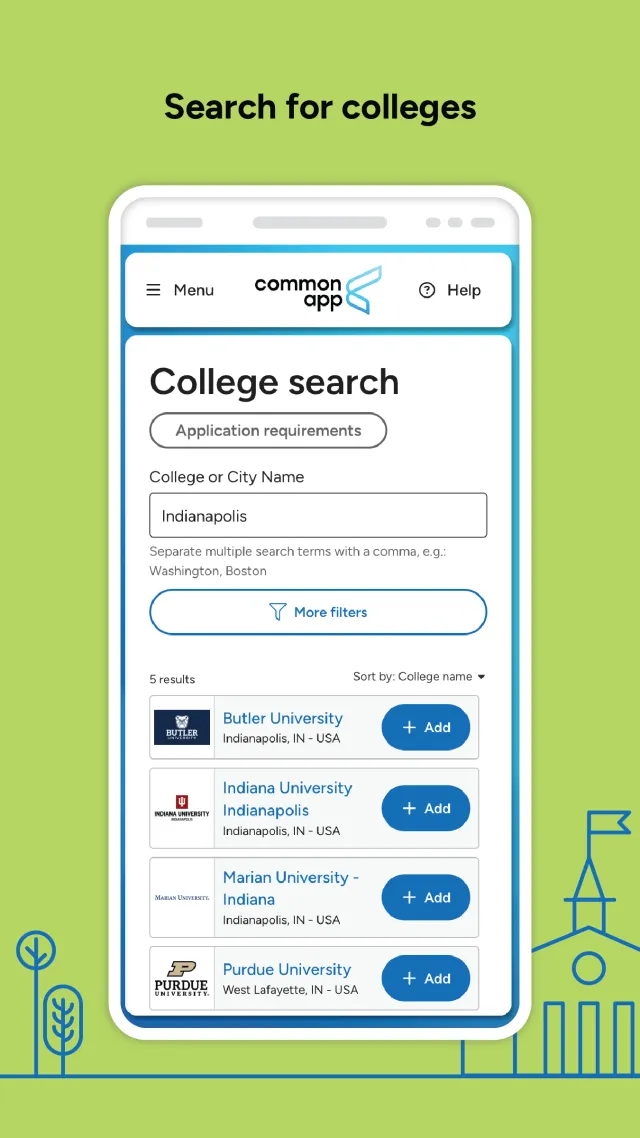 Common App - Screen 4