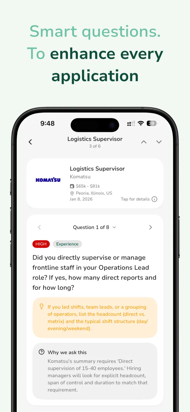 Sprout - AI Job Search - Screen 6