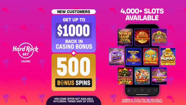 Hard Rock Bet Casino - Screen 1