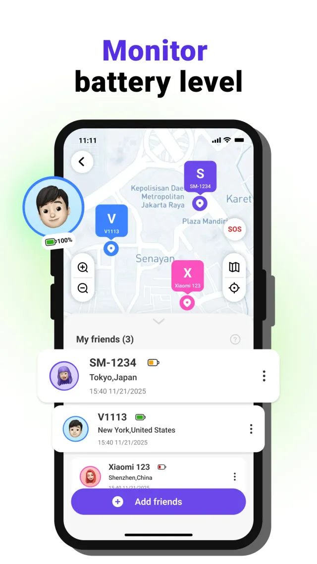 WeTrack - Location Tracker - Screen 4
