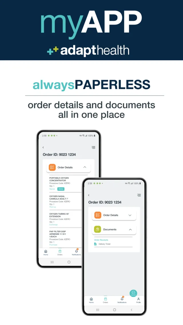 myAPP by AdaptHealth - Screen 8