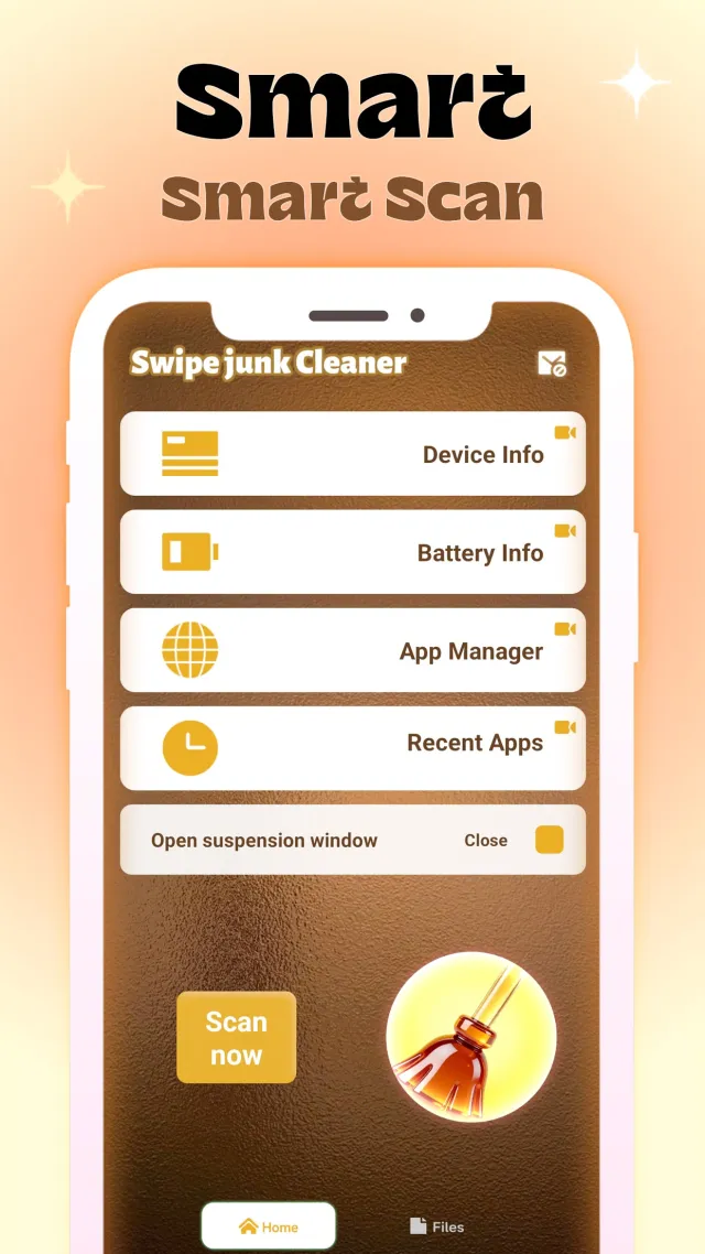 Swipe junk Cleaner - Screen 1