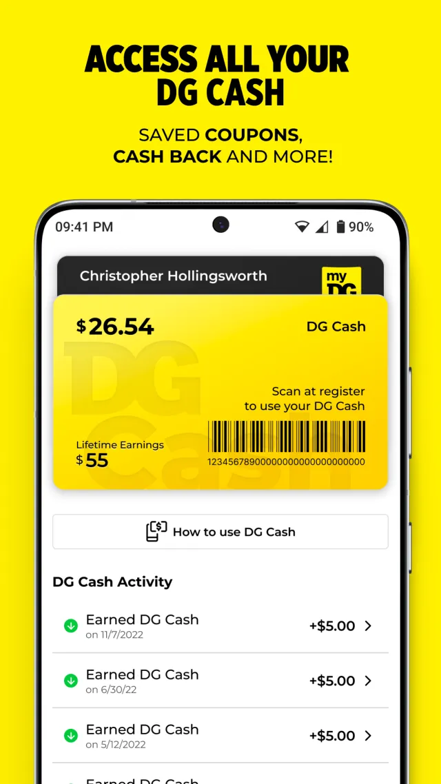 Dollar General-Digital Coupons - Screen 5