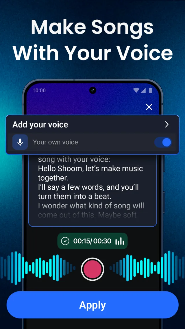Shoom - AI Music Generator - Screen 5
