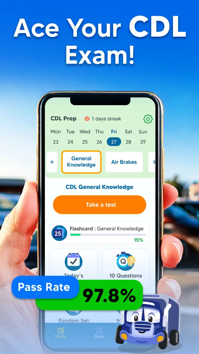 CDL Prep Practice Test 2026 - Screen 1