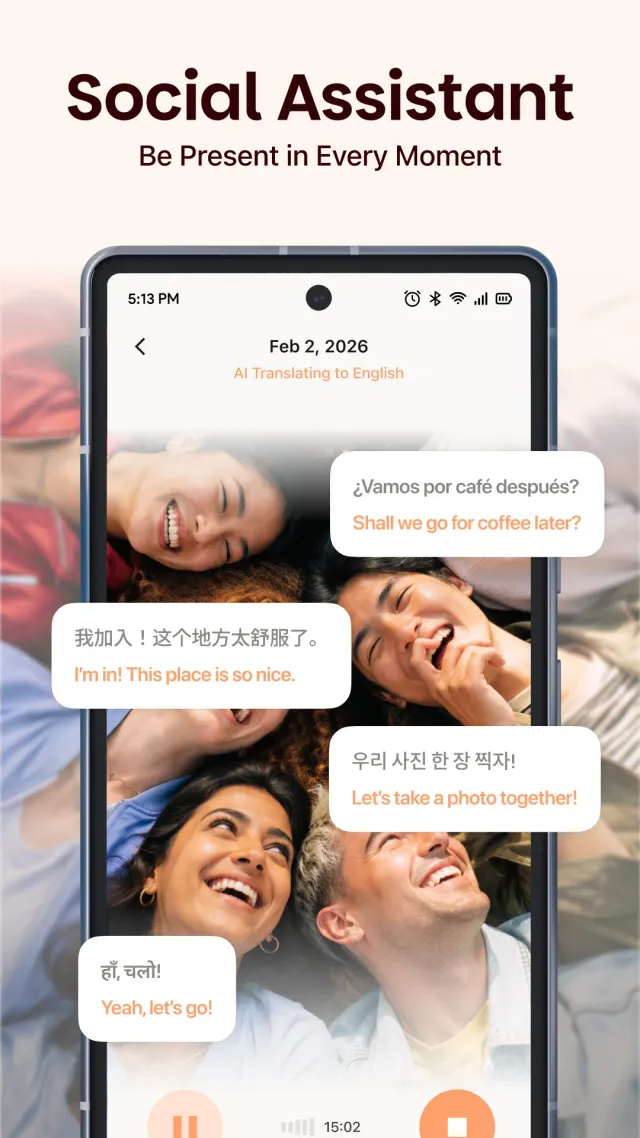 Intent - The Chat translator - Screen 5
