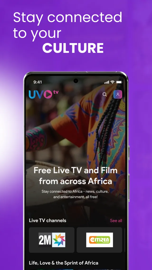 UVOtv: Watch Live TV & Movies - Screen 6