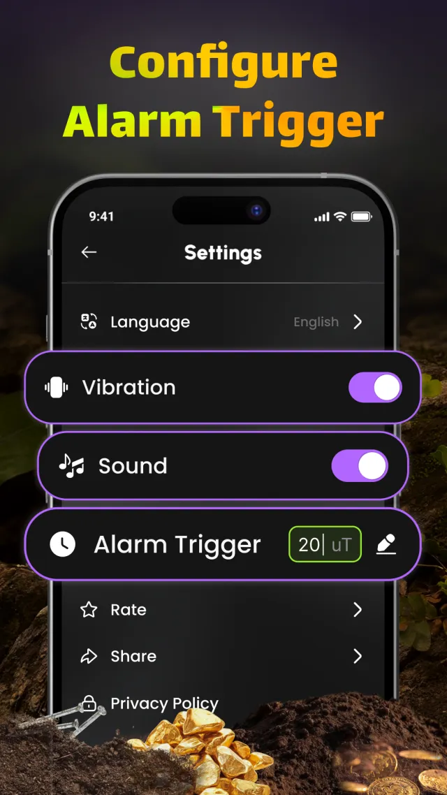 EMF Detector - Smart Sensor - Screen 6