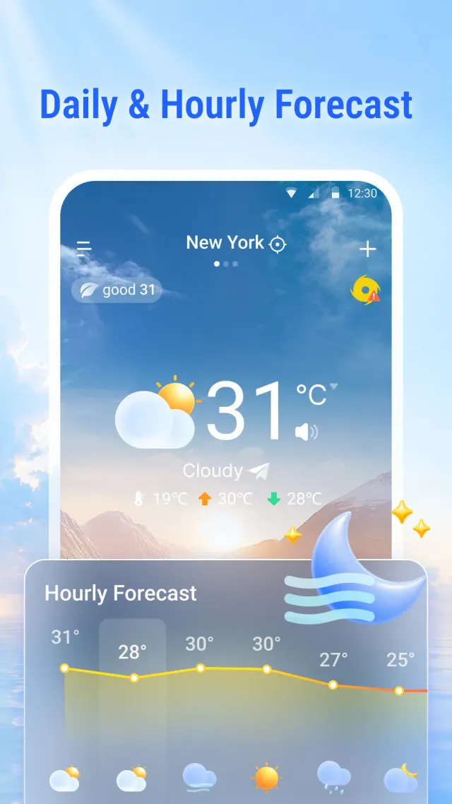 Live Weather: Forecast & Radar - Screen 1