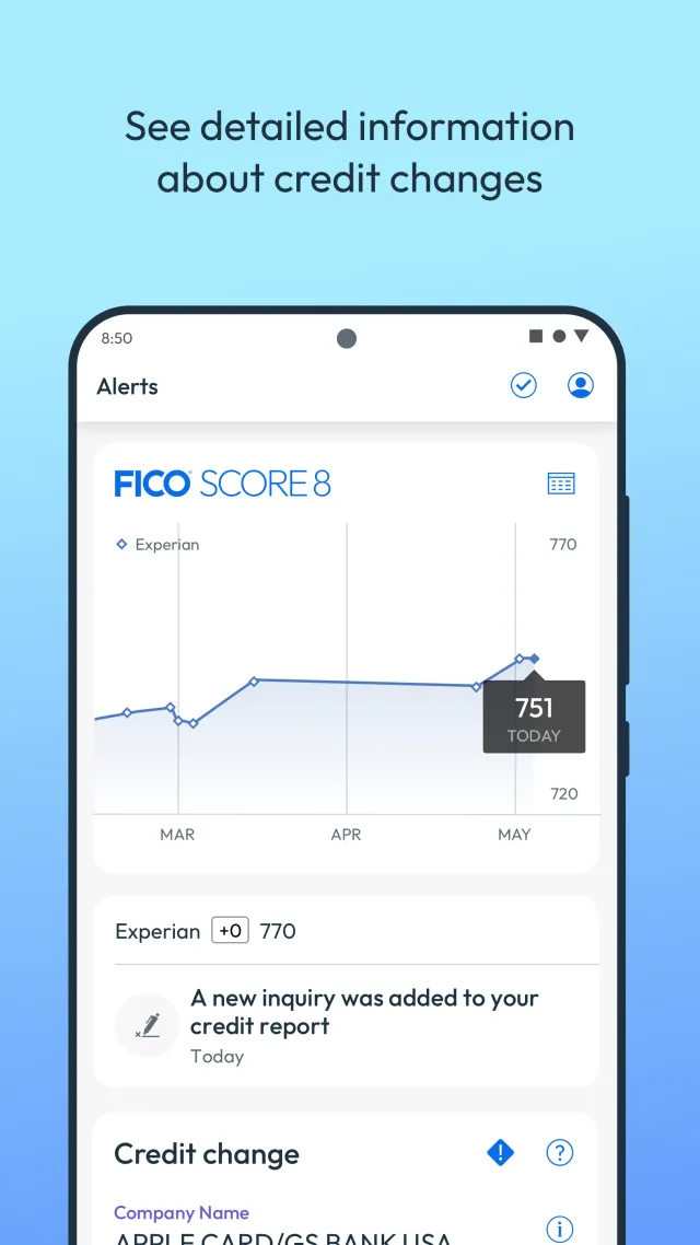 myFICO - Credit Score Tracking - Screen 5