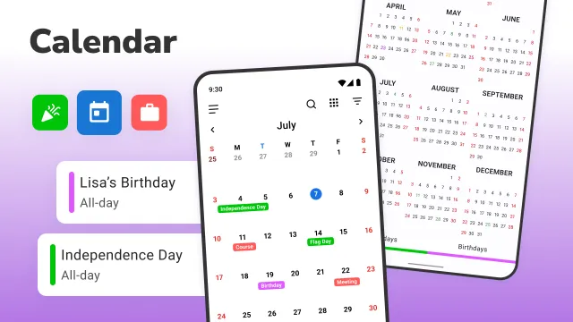 Calendar 2026: Simple Calendar - Screen 1