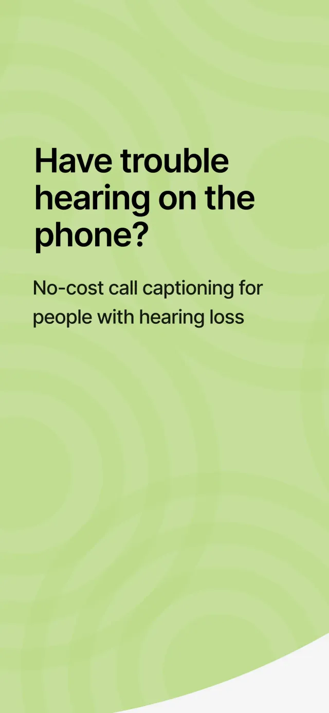 CaptionCall - Screen 1