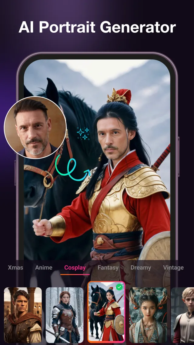 AI Photo Magic Editor - Screen 1