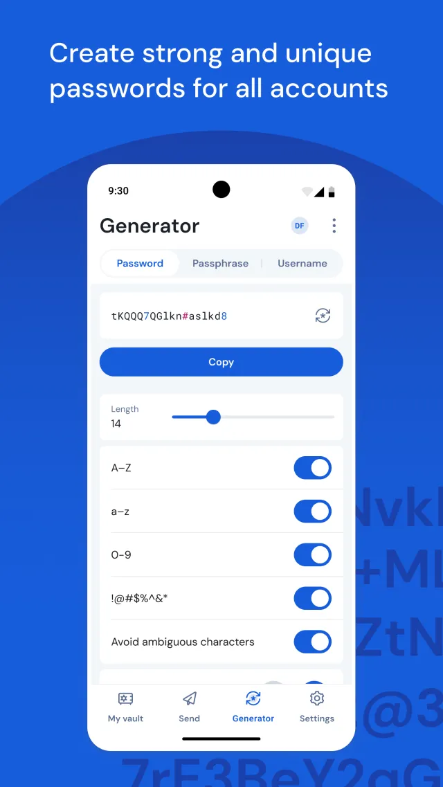 Bitwarden Password Manager - Screen 3