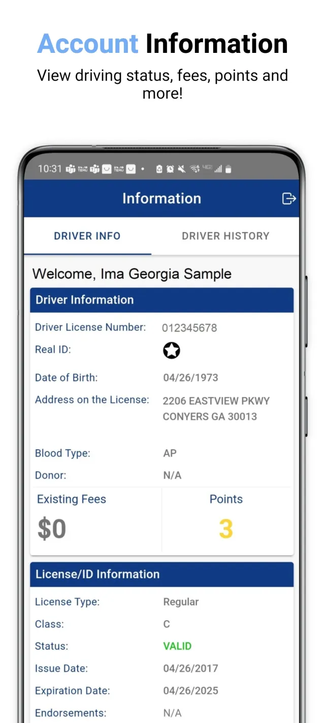 DDS 2 GO - Screen 2
