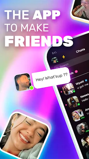 Wizz App - chat now - Screen 1