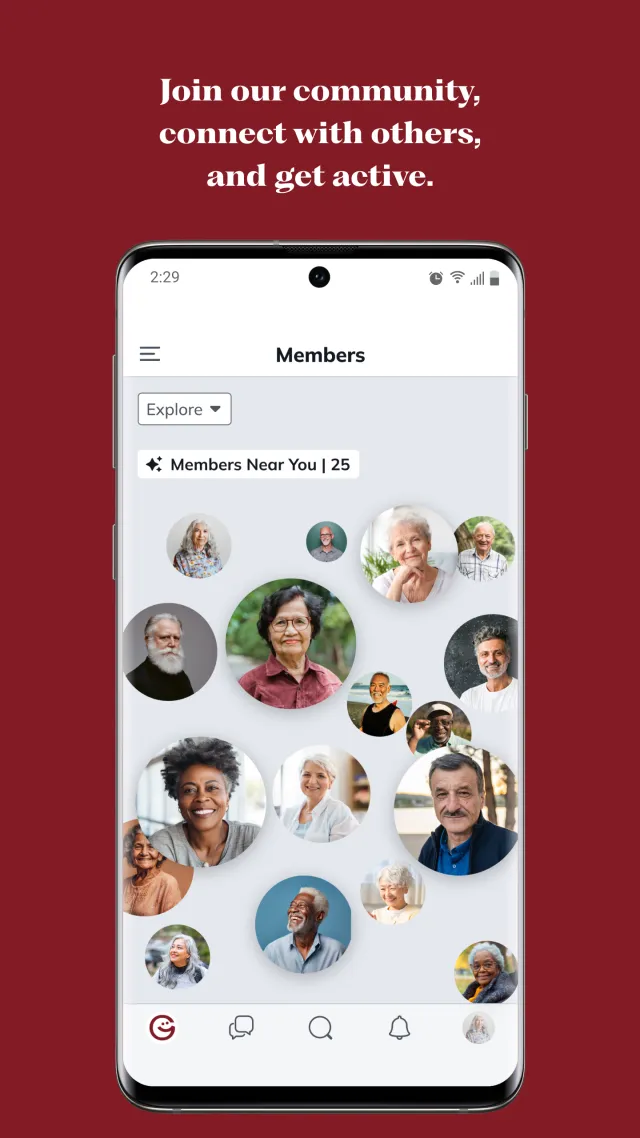 Grouper Community - Screen 1