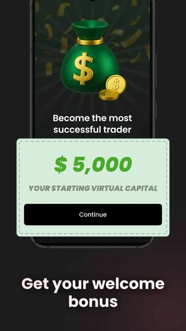CryptoRush: Crypto Simulator - Screen 1