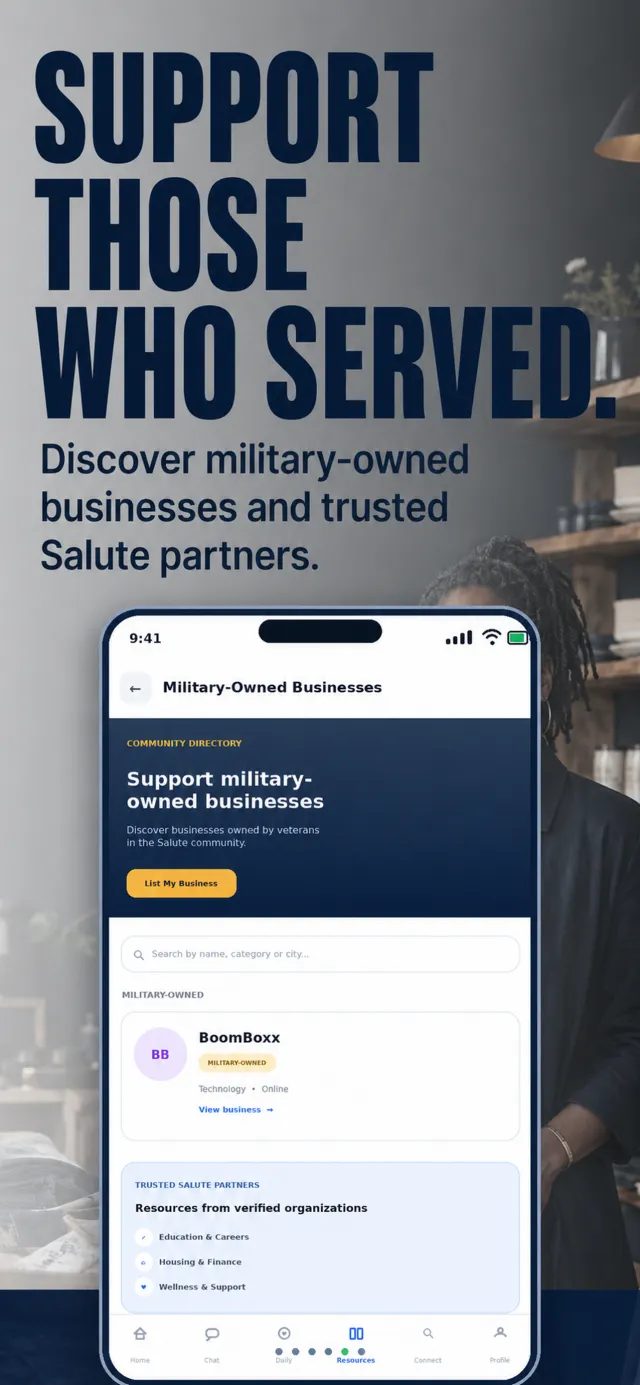 Salute: Military Network - Screen 5