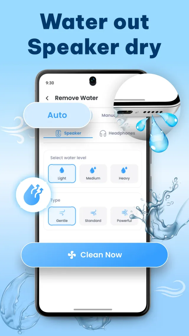 Speaker Cleaner: Water Eject - Screen 1