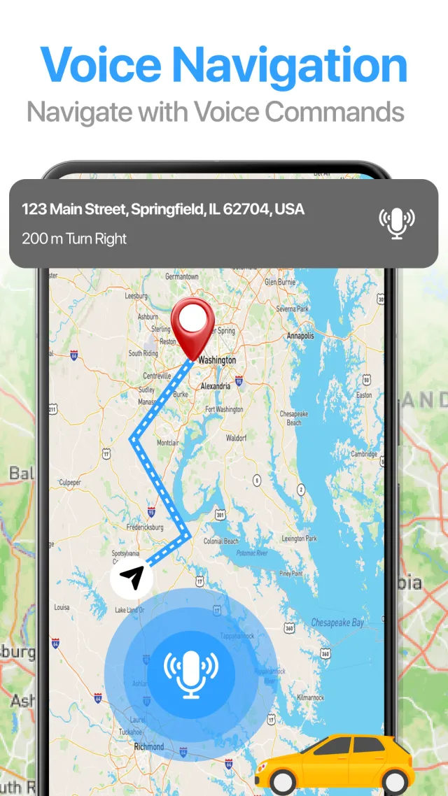 Live Earth Maps: GPS Satellite - Screen 3