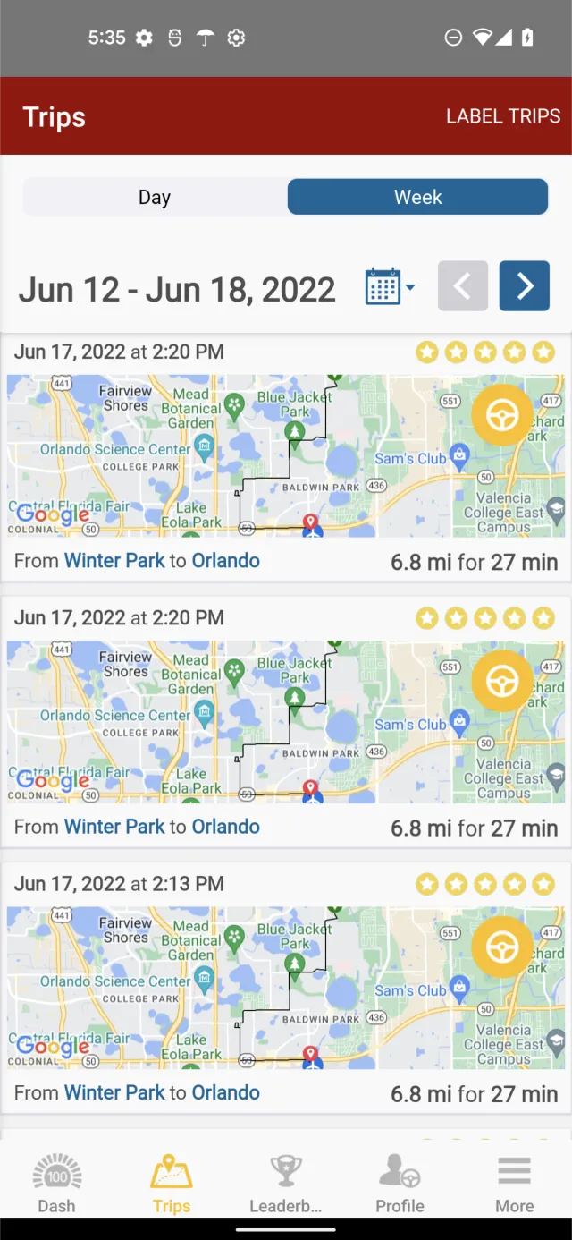 MercuryGO: Safe Driving App - Screen 3