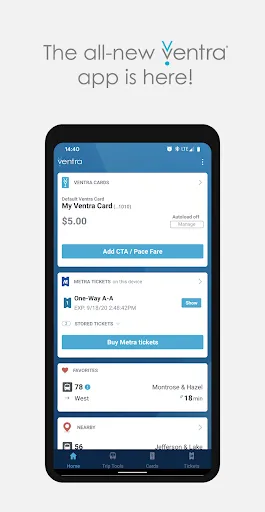 Ventra - Screen 1