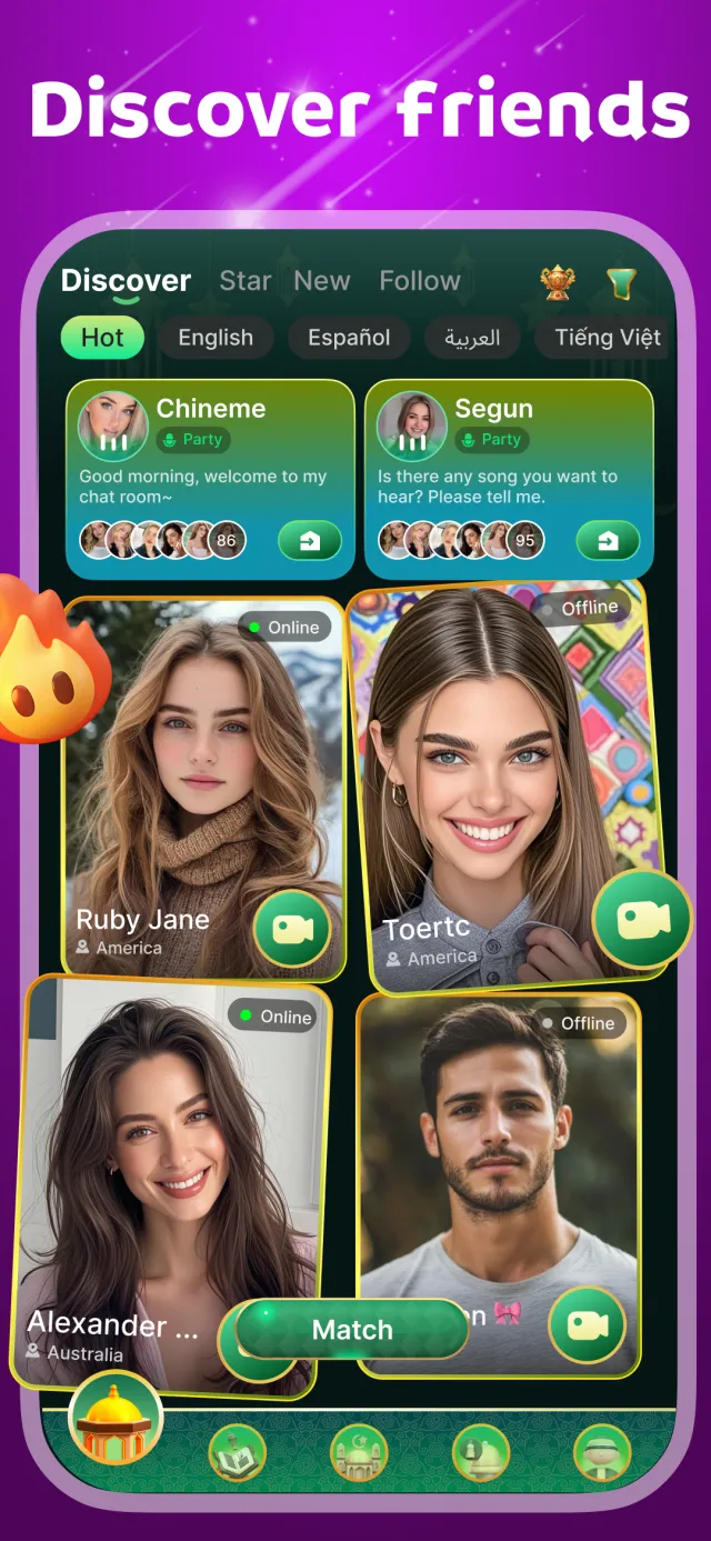OohYeah - Video Chat & Call - Screen 2