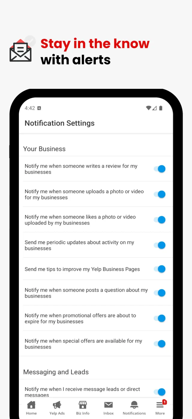 Yelp for Business - Screen 4