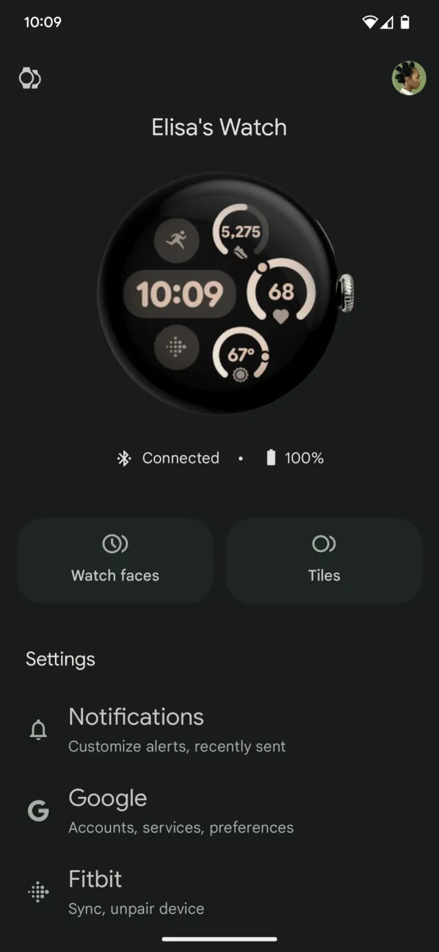 Google Pixel Watch - Screen 2