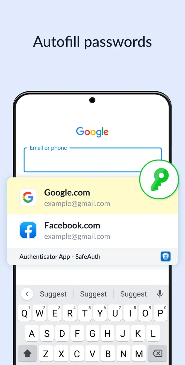 Authenticator App - SafeAuth - Screen 6